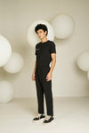 MEN'S PYJAMA PACK OF 2 - BLACK & RUM RAISIN