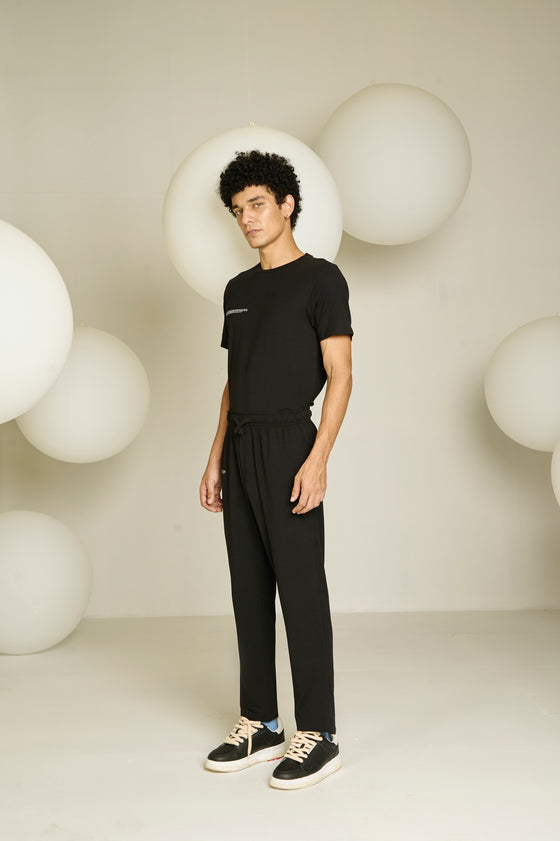MEN'S PYJAMA PACK OF 2 - BLACK & RUM RAISIN