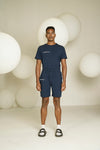 MEN'S SHORT'S PACK OF 2 - NAVY & RUM RAISIN
