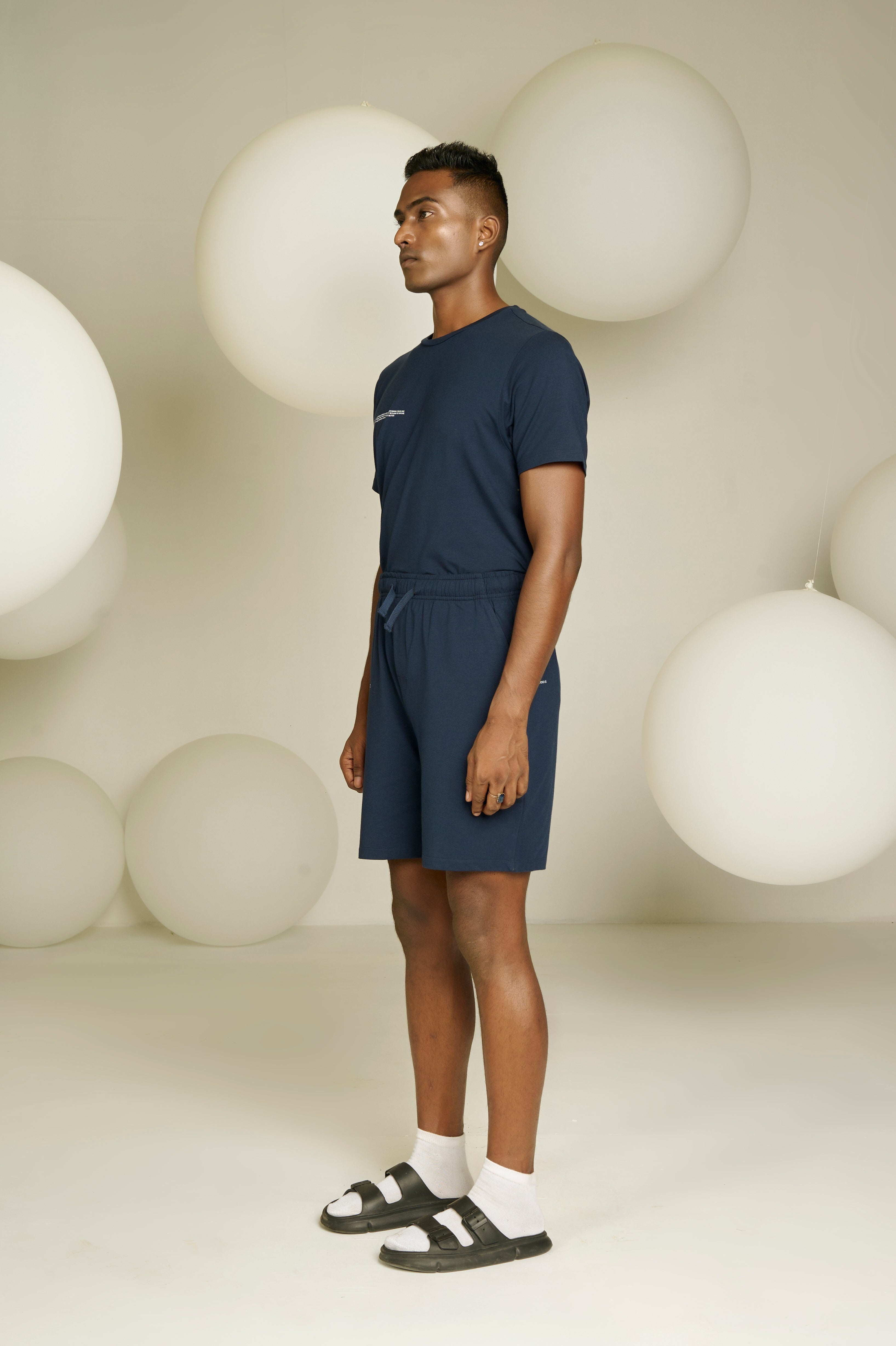 MEN'S SHORT'S PACK OF 2 - NAVY & RUM RAISIN