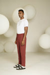 MEN'S PYJAMA PACK OF 2 - BLACK & RUM RAISIN