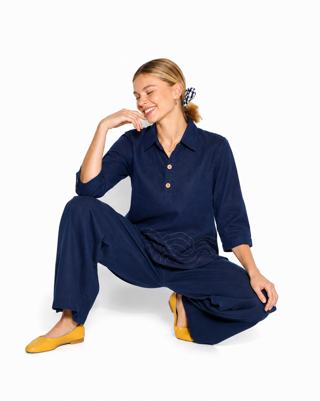 Earth-Pant & Kurta Coord