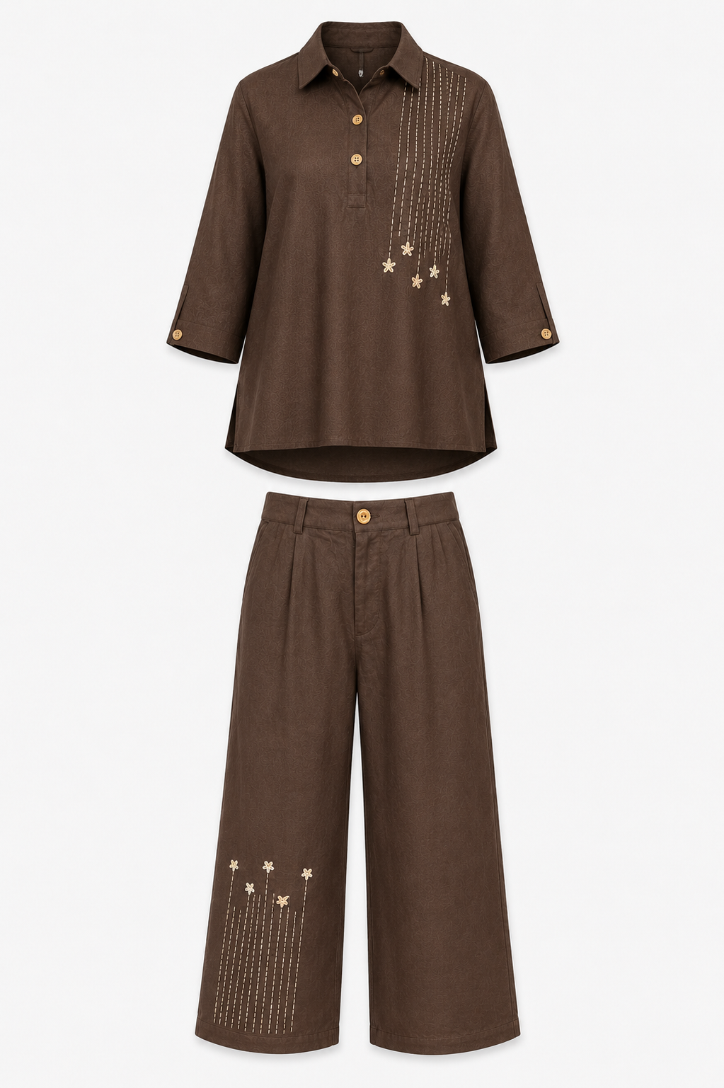 Earth-Pant & Kurta Coord
