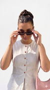 Checks-Skirt & Top Coord